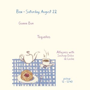 Box - Saturday, August 22